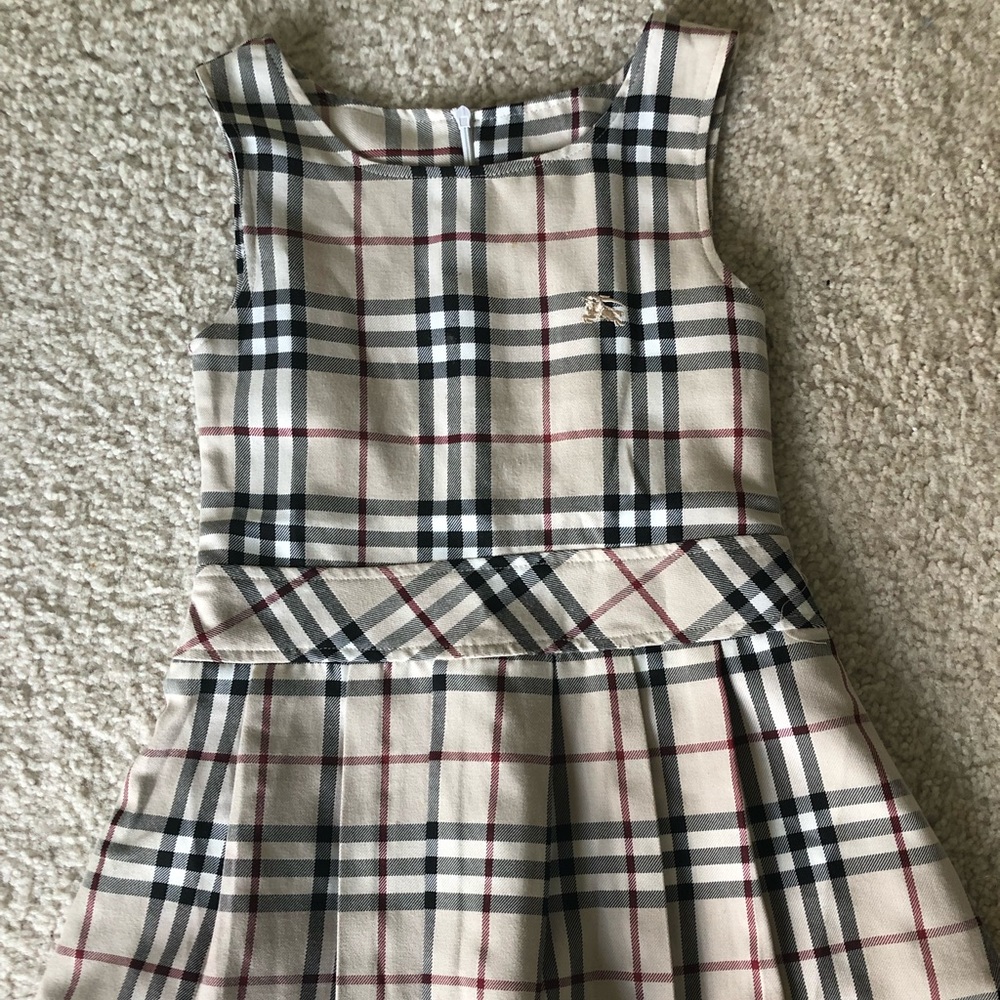 Girls Burberry Dress
